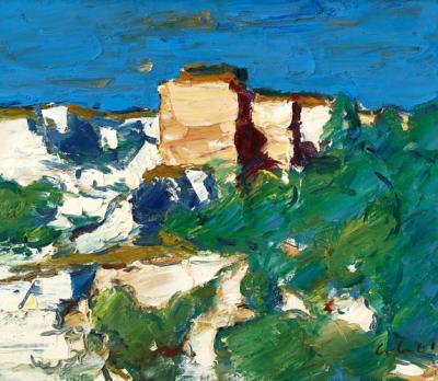 Sonniger Steinbruch
